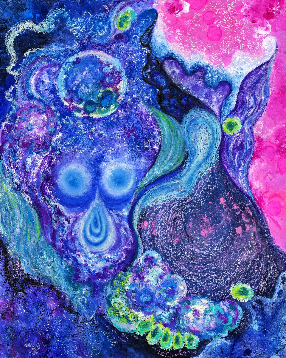 Sea of Genesis, 2024
Oil on canvas
80 × 60 cm